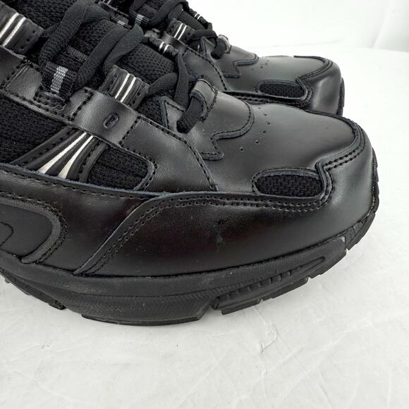 Vionic Mens 23Walk 2.0 Sneakers US 11.5 Wide EU 44.5 Black Leather Athletic NIB - Picture 13 of 14